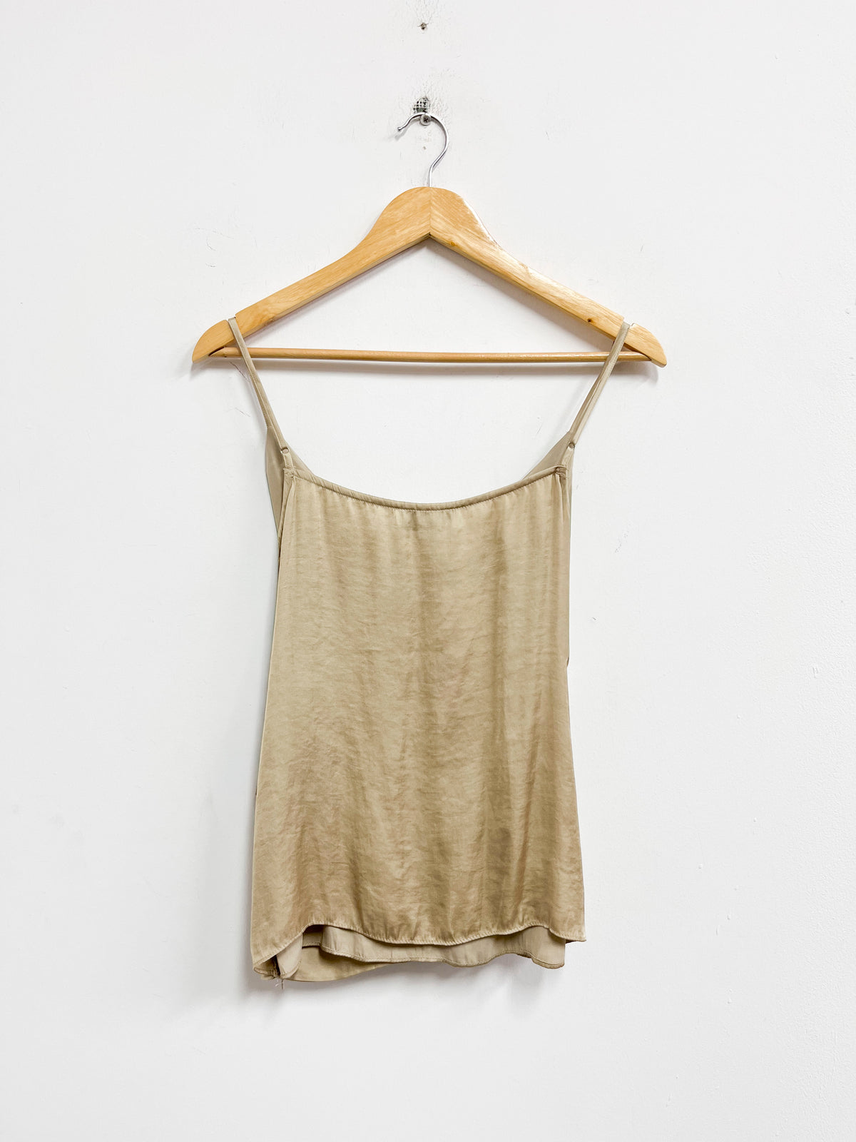Top de tiras dorado - Brina - Talla L