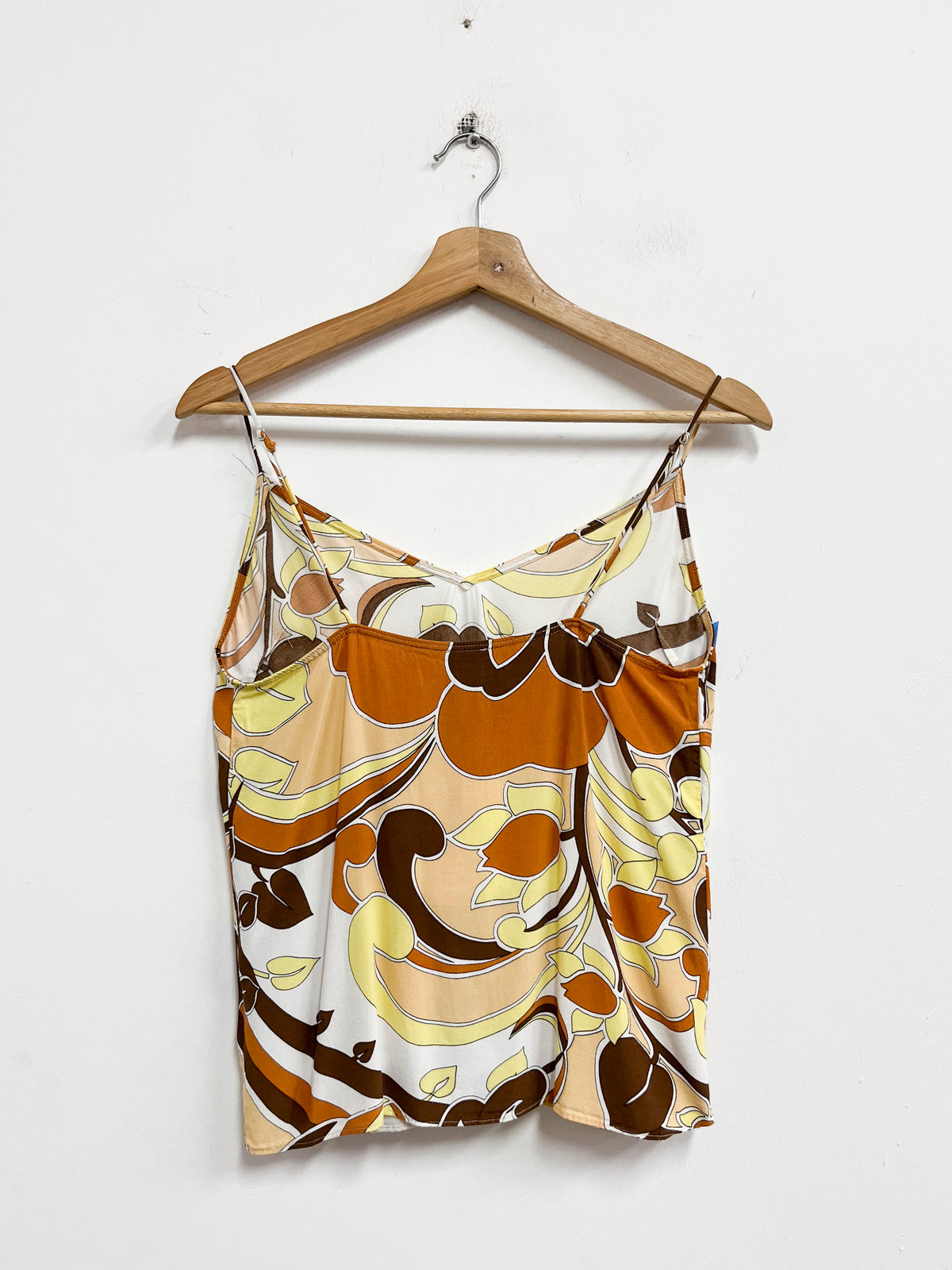 Top estampado tonos marrones - Wilfred - Talla XS