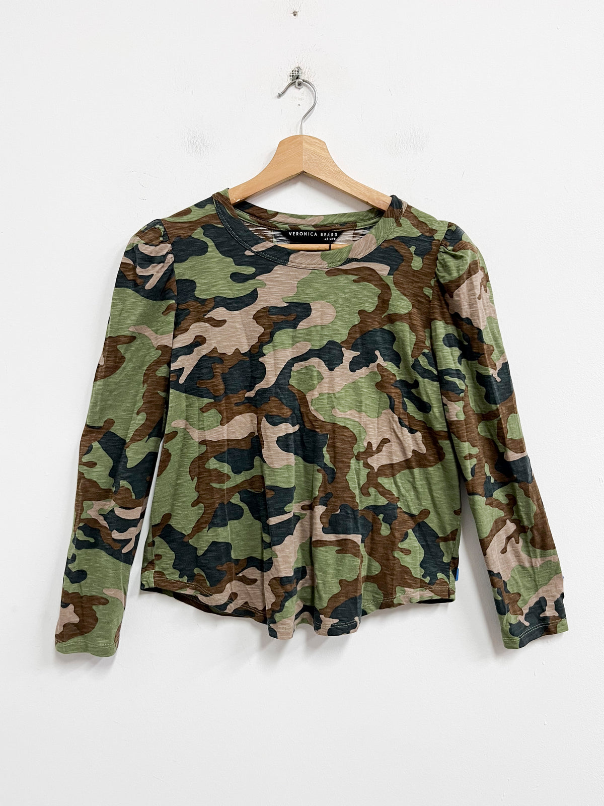 Polo manga larga militar - Veronica Beard - Talla M