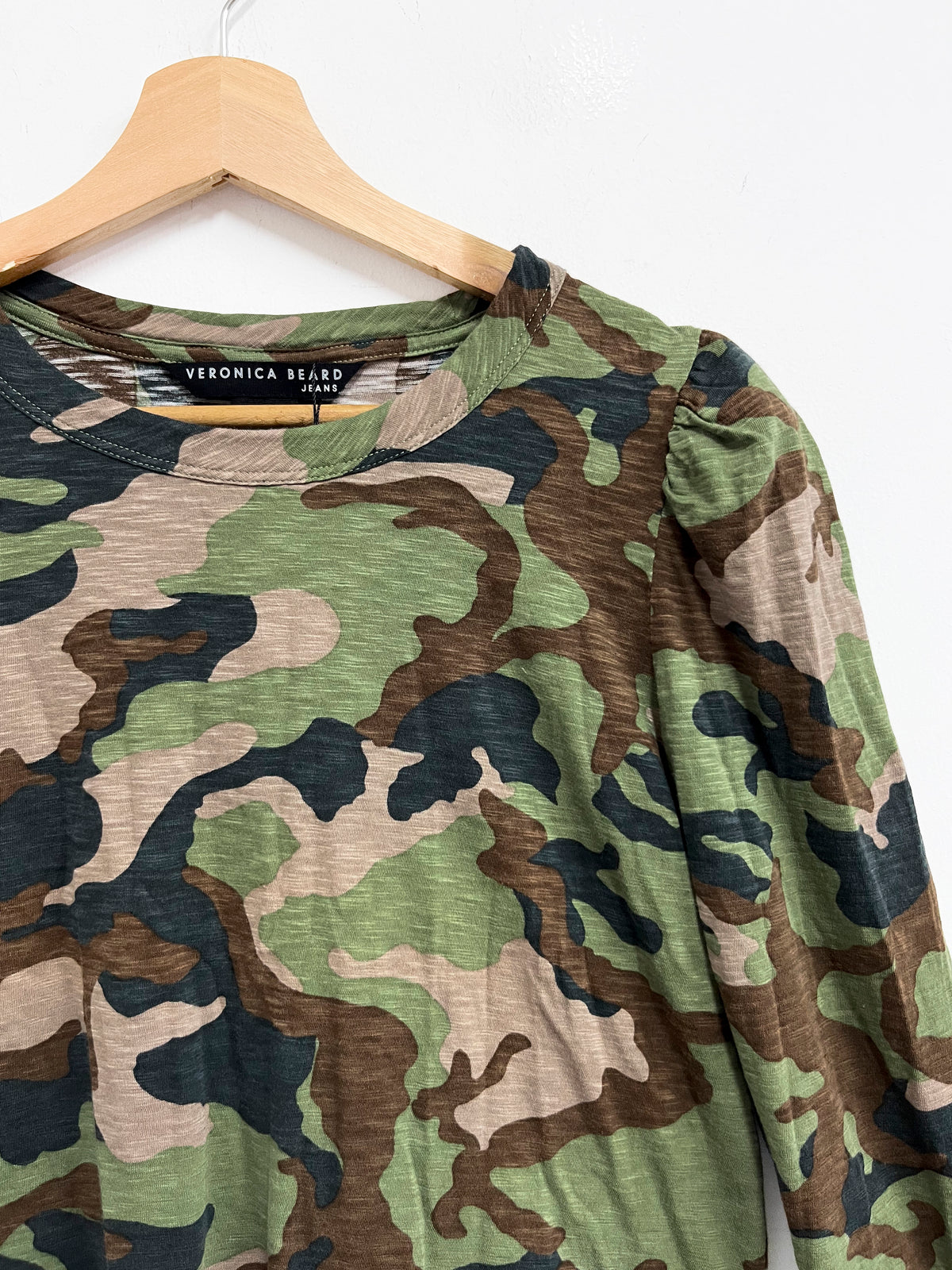 Polo manga larga militar - Veronica Beard - Talla M