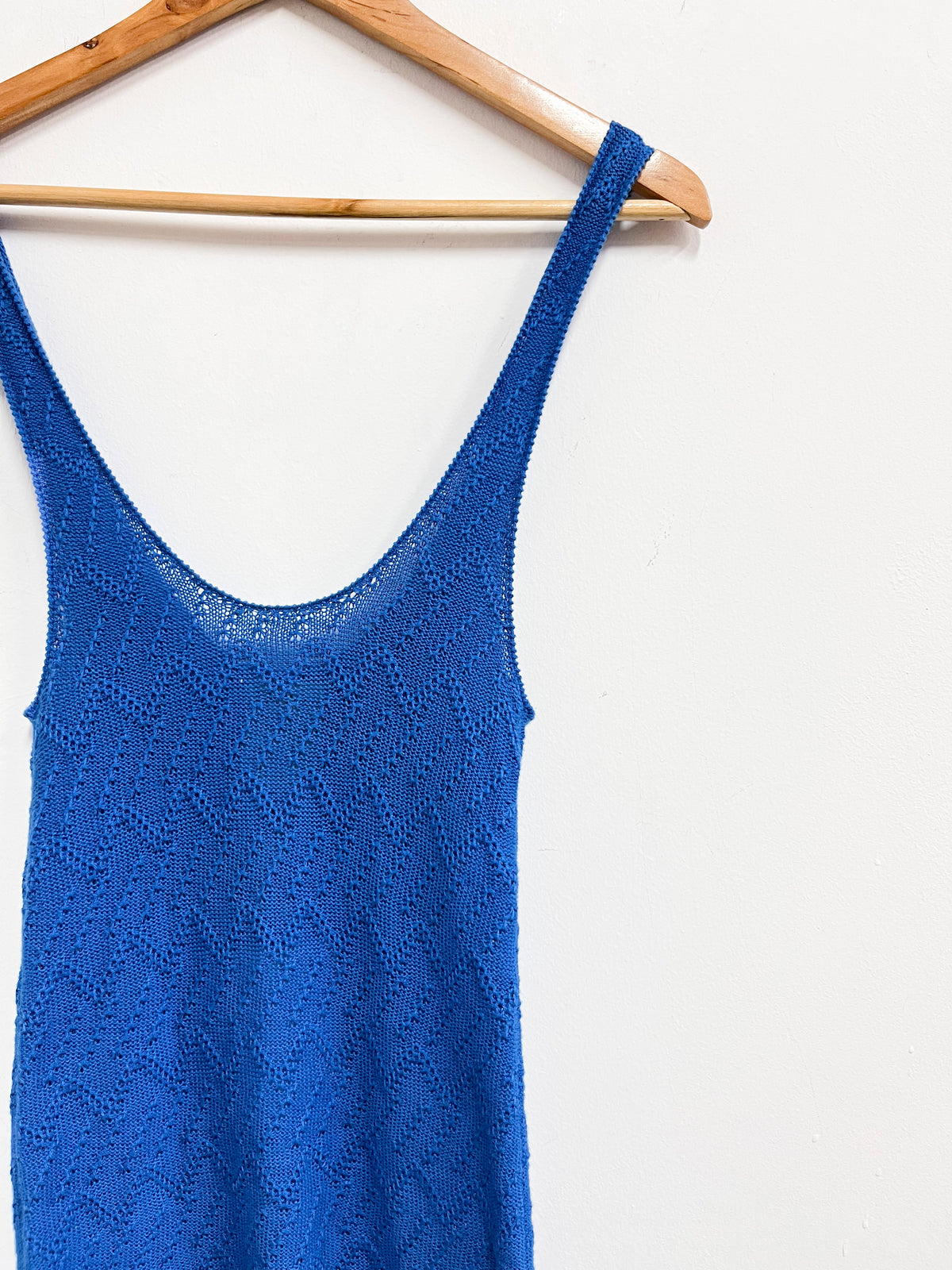 Top tejido azul - Escvdo - Talla M