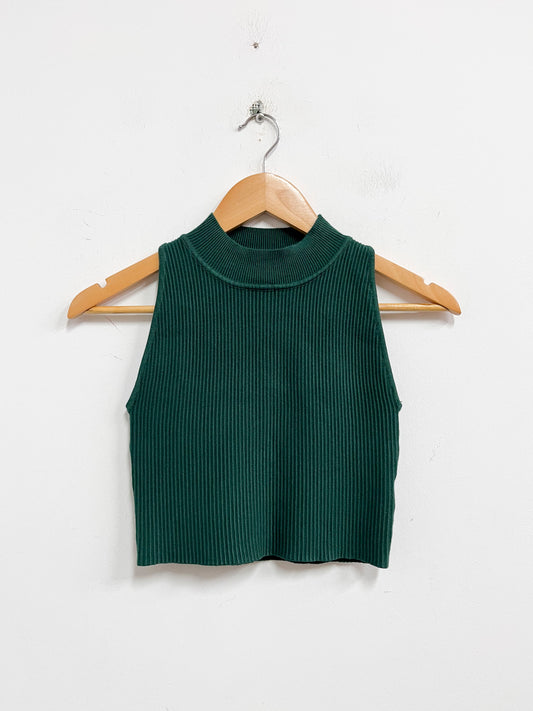 Top verde cuello tortuga - House of harlow 1960 - Talla XS