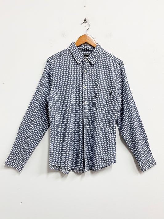 Camisa azul con blanco - Dockers - Talla M