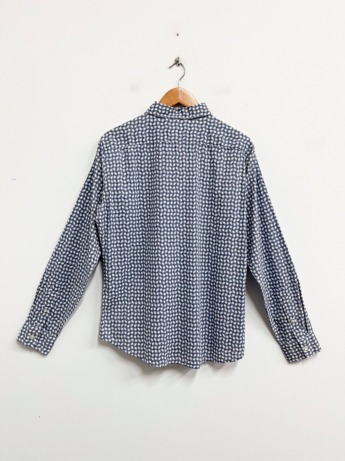 Camisa azul con blanco - Dockers - Talla M