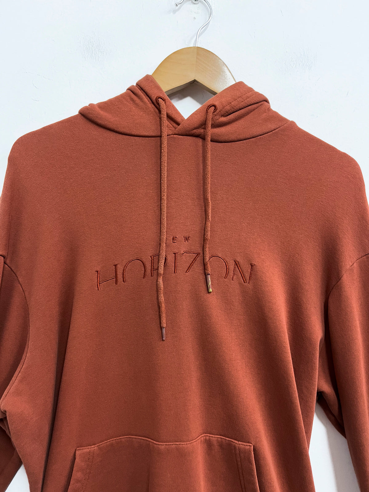 Casaca naranja de algodón - Mango - Talla L