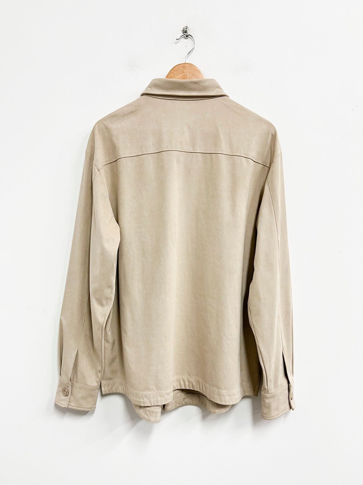 Camisa beige piel de durazno - Zara -Talla M