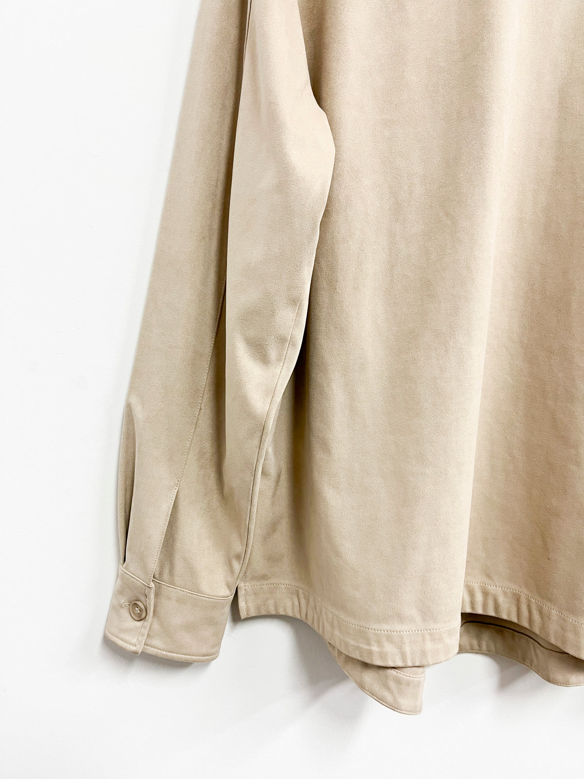 Camisa beige piel de durazno - Zara -Talla M