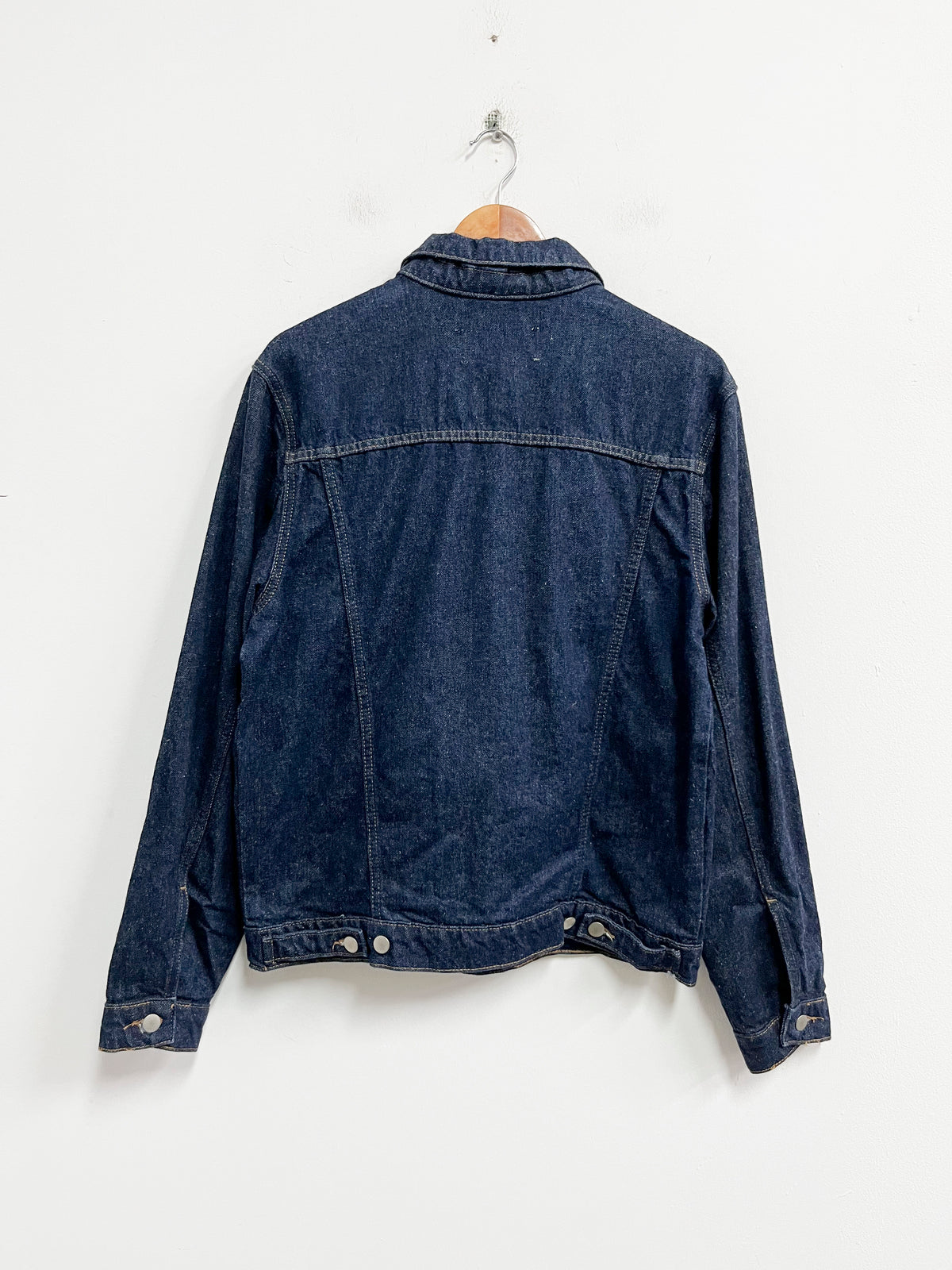 Casaca de jean azul oscuro - Zara - L