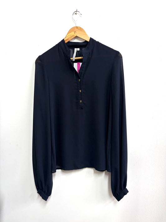 Blusa azul de gasa - Sandra Weil - Talla M