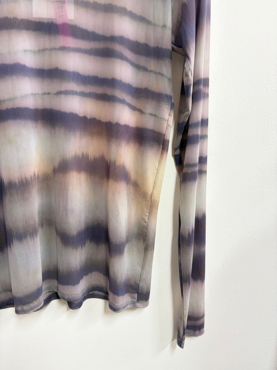 Blusa mesh cuello tortuga -  Andrea Llosa - Talla M