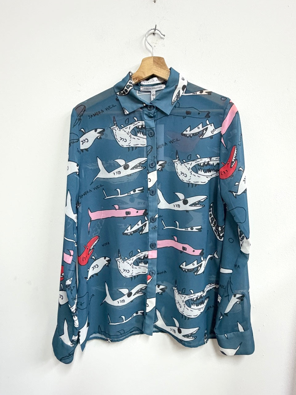 Blusa print - Sandra Weil - Talla M