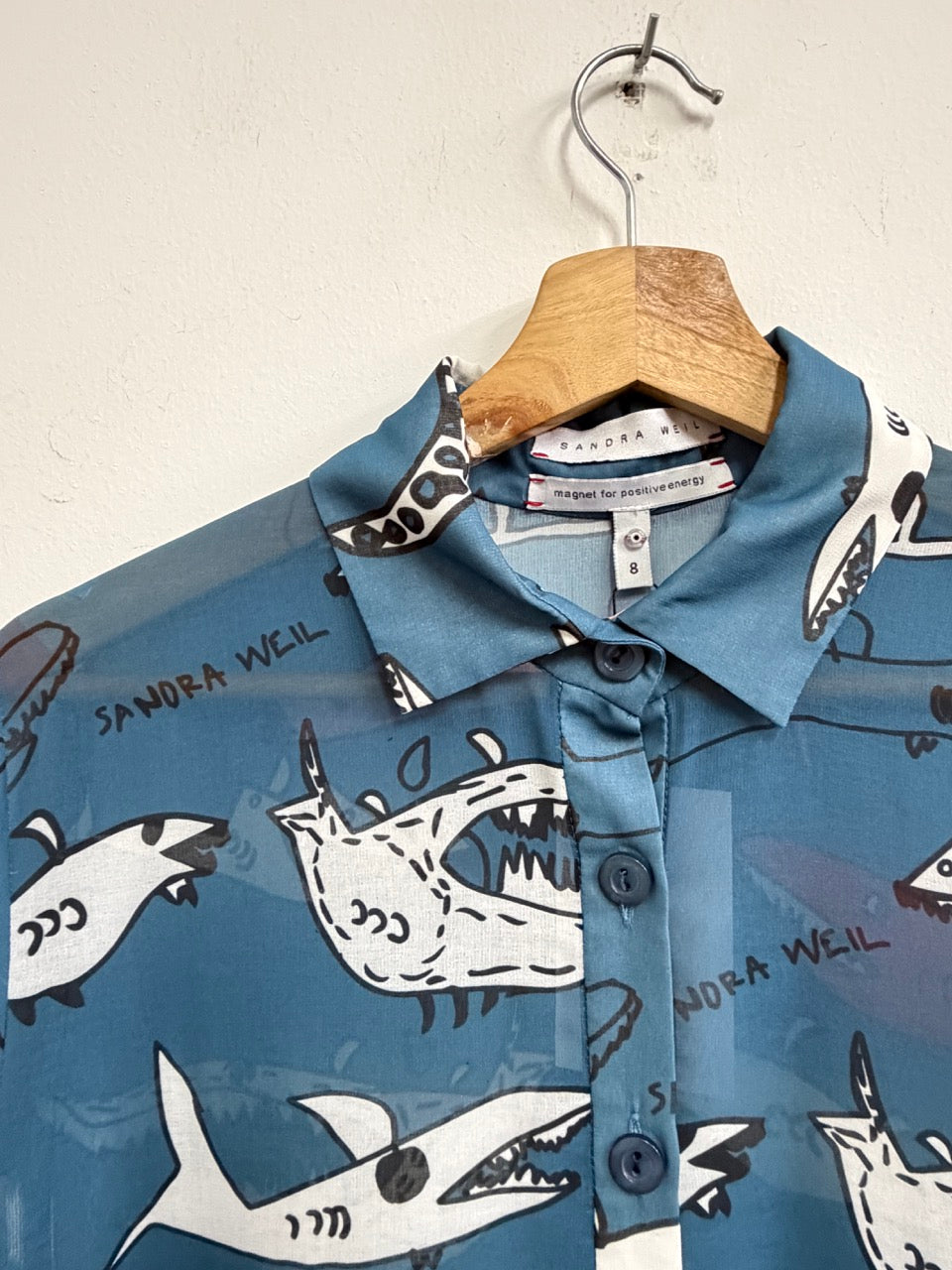 Blusa print - Sandra Weil - Talla M