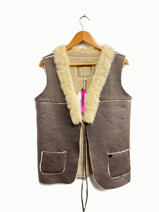 Chaleco cuello de conejo - Pedro del Hierro - Talla M