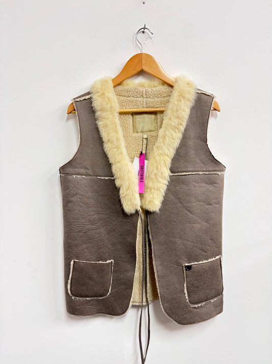 Chaleco cuello de conejo - Pedro del Hierro - Talla M