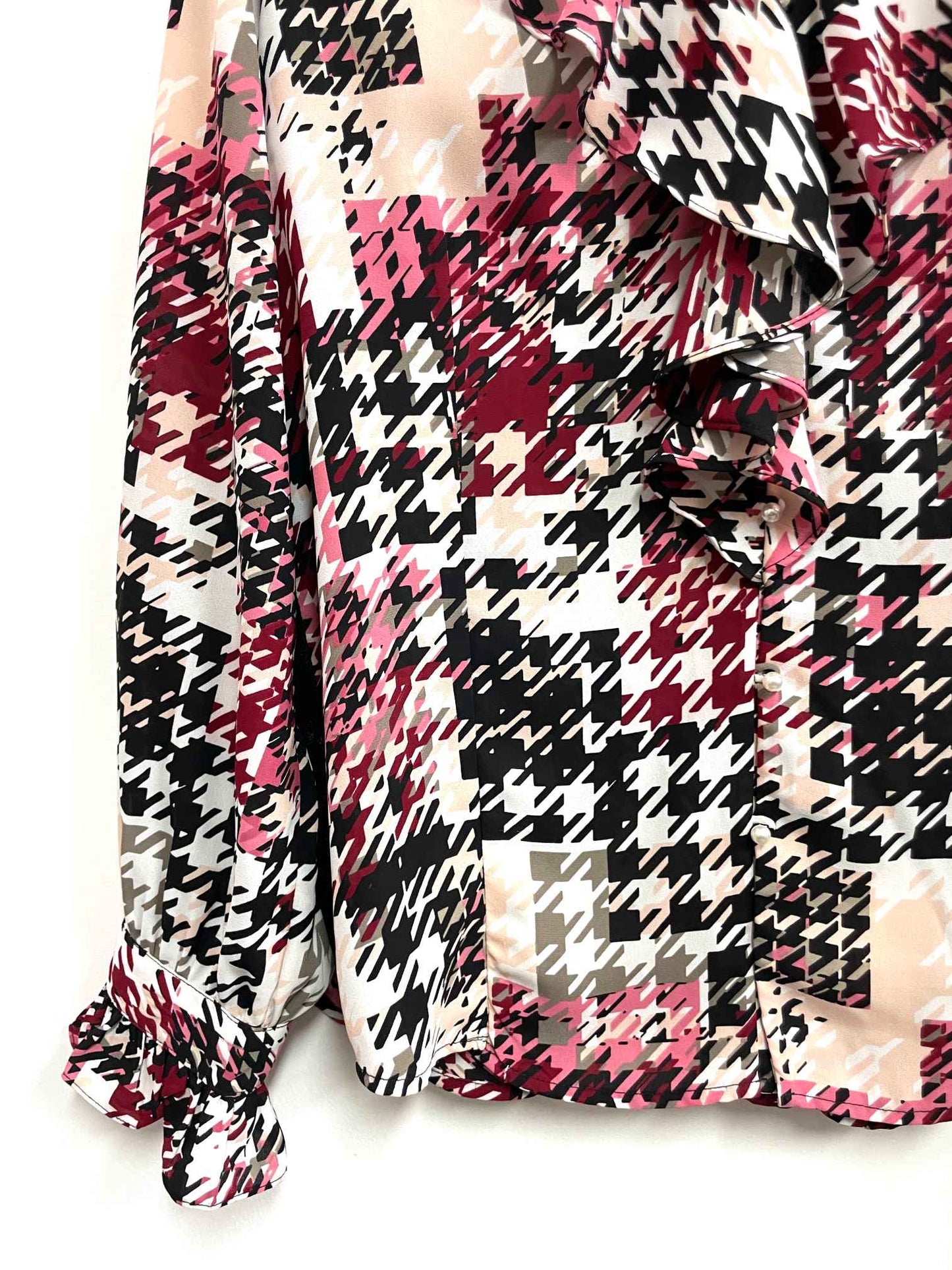 Blusa multicolor bobos - Karl Lagerfeld - Talla L
