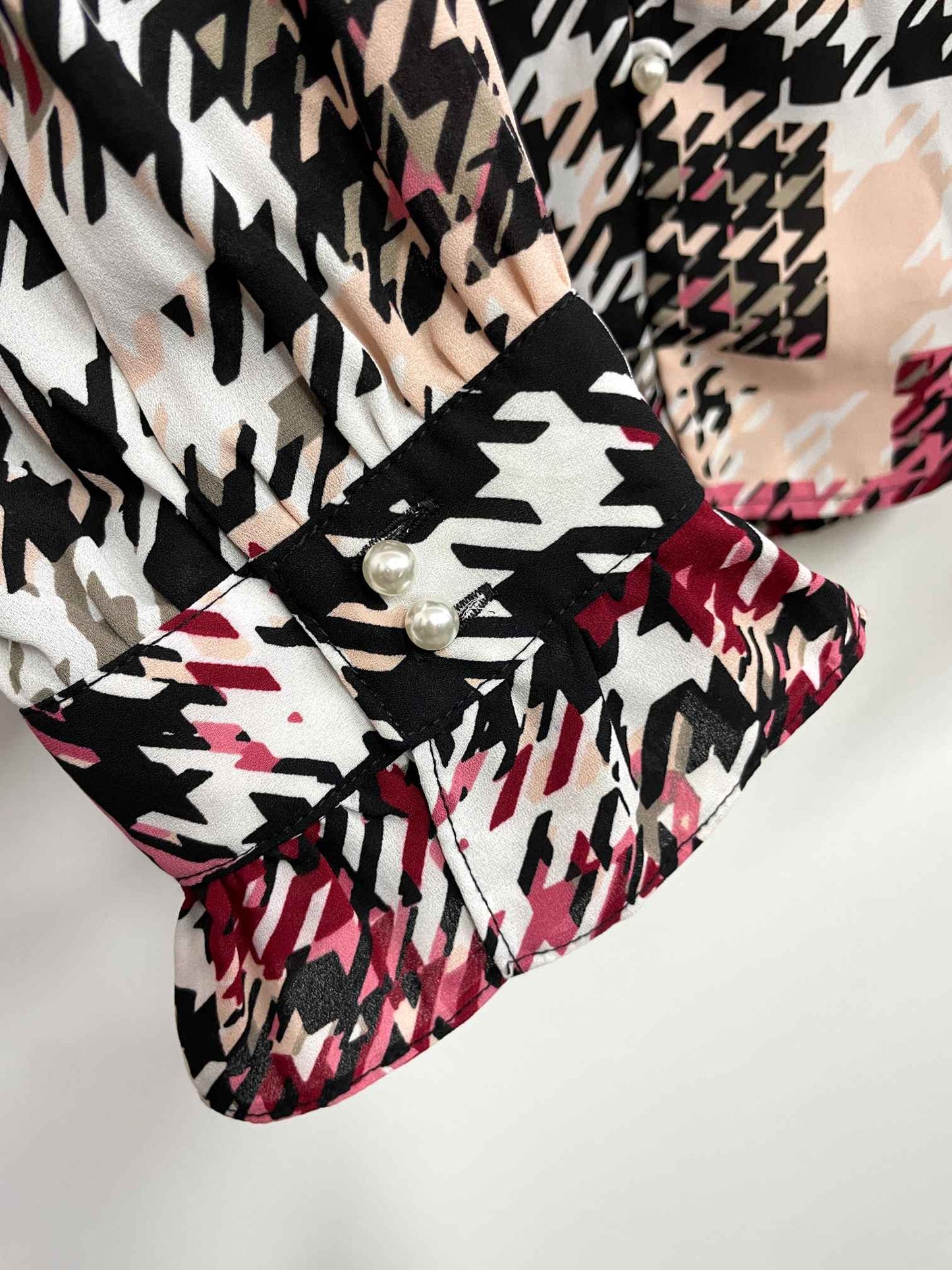 Blusa multicolor bobos - Karl Lagerfeld - Talla L