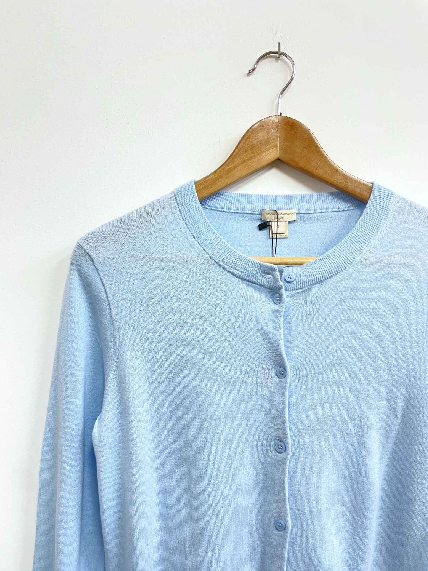 Chompa celeste botones - J.Crew - Talla S