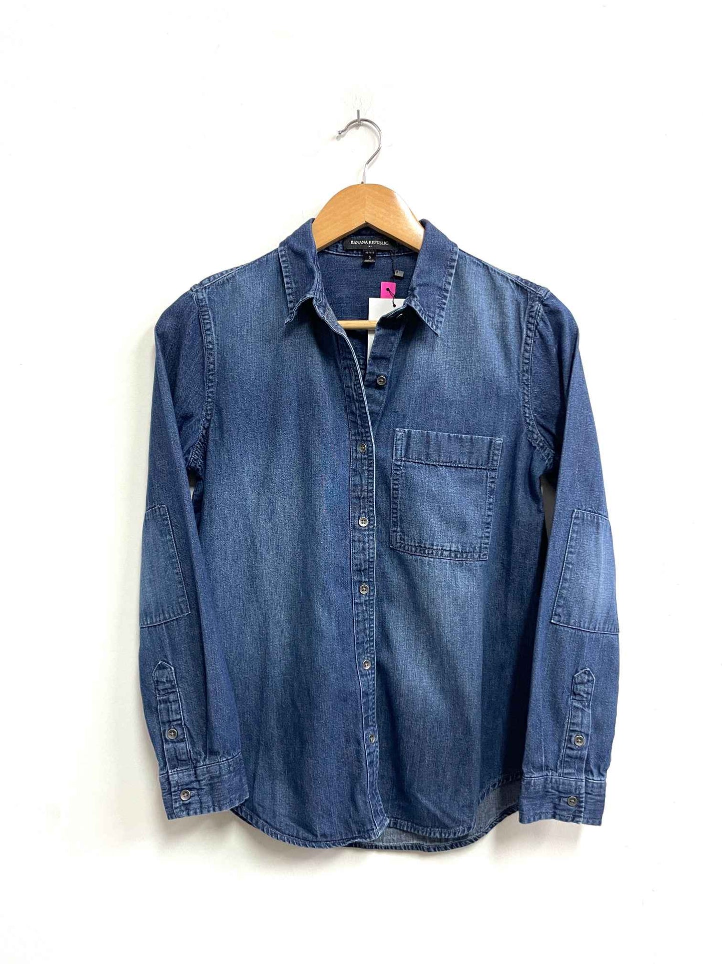 Blusa azul de jean - Banana Republic - Talla S