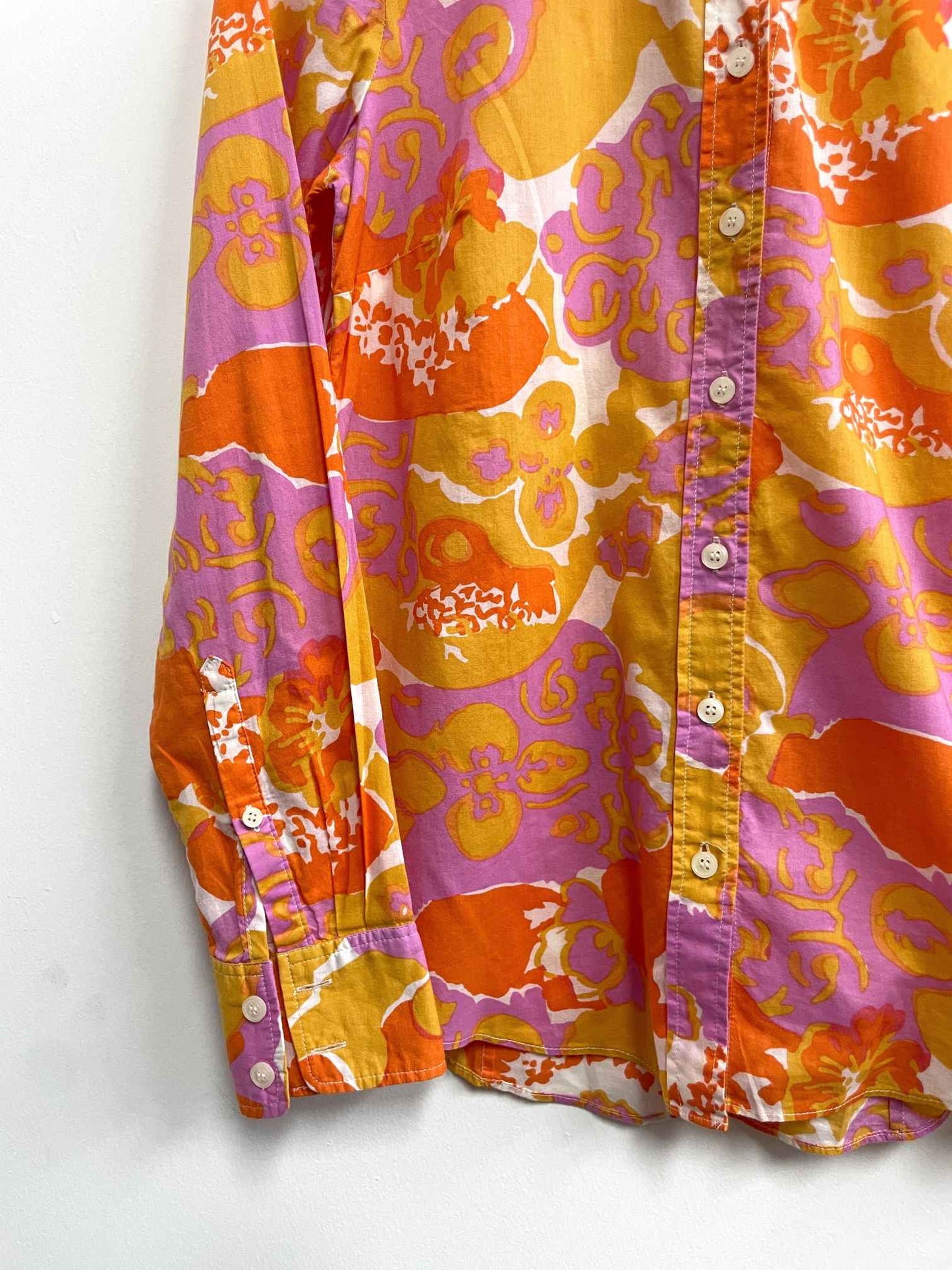 Blusa multicolor flores - J.Crew - Talla M