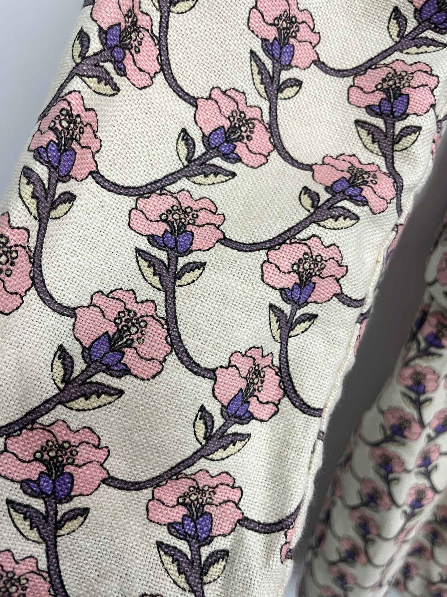 Saco beige flores lilas y rosas - Ted Baker - Talla S