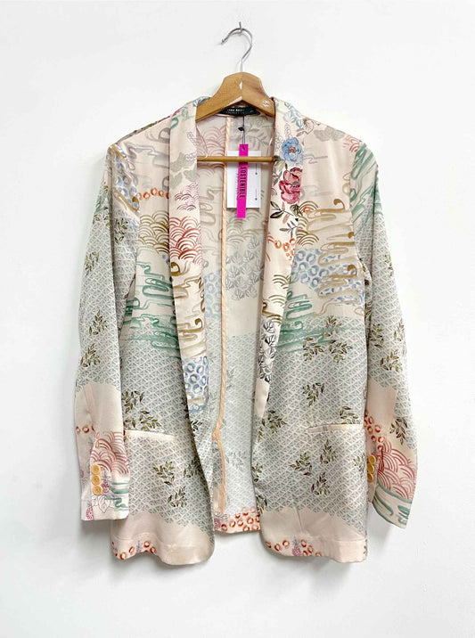 Blazer multicolor pastel - Zara - Talla S