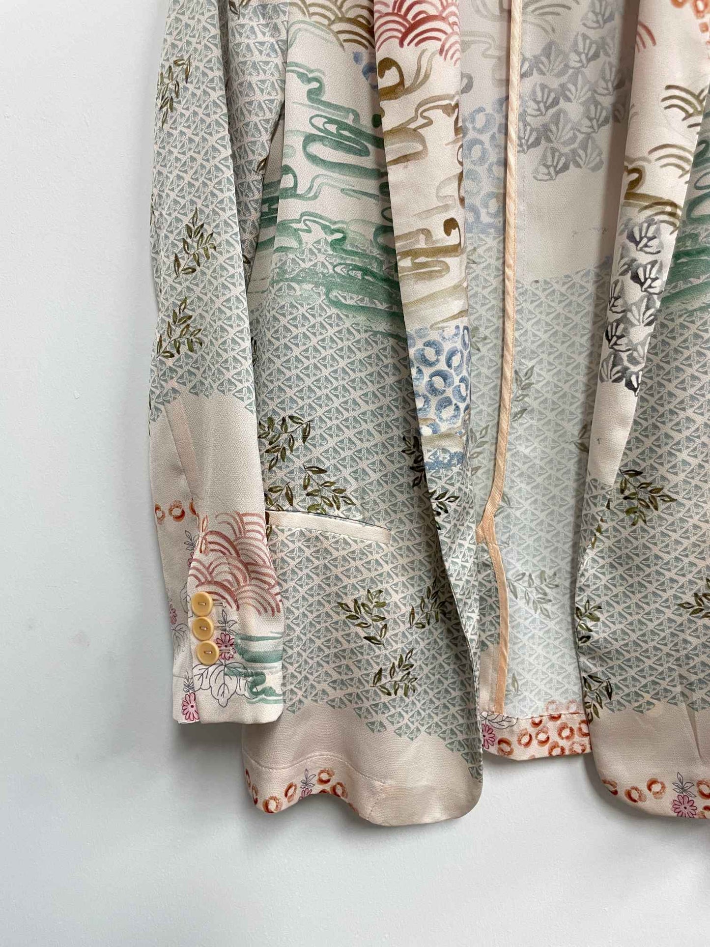 Blazer multicolor pastel - Zara - Talla S