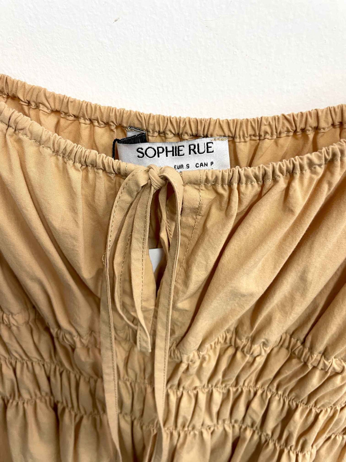 Vestido beige - Sophie Rue - Talla S