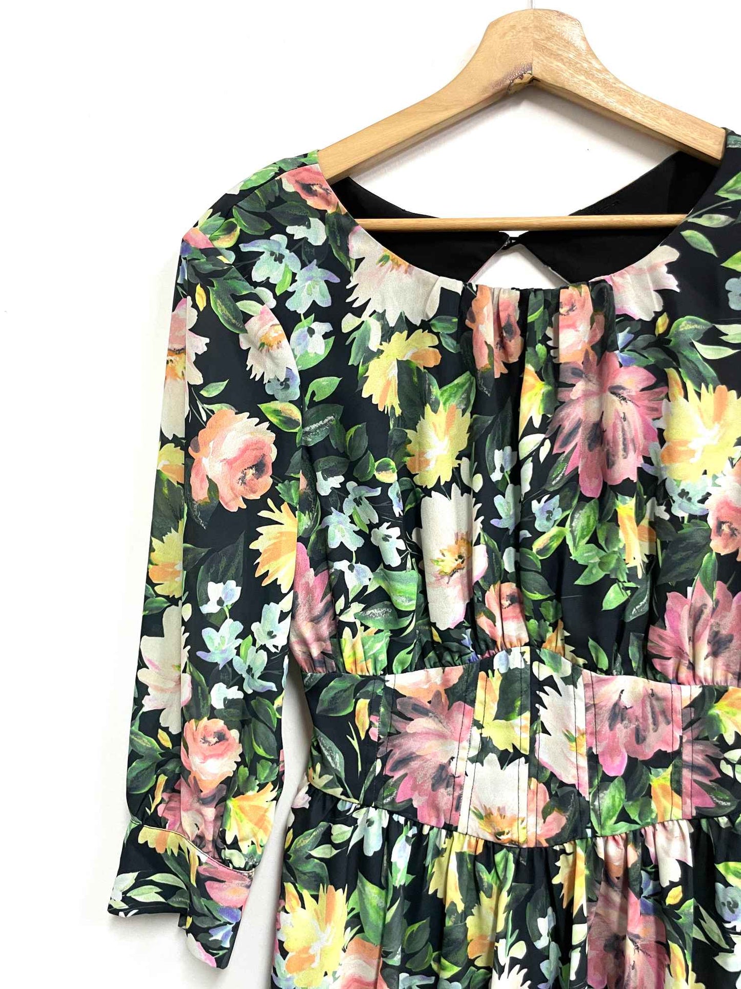 Vestido flores espalda abierta - For Love & Lemons - Talla M