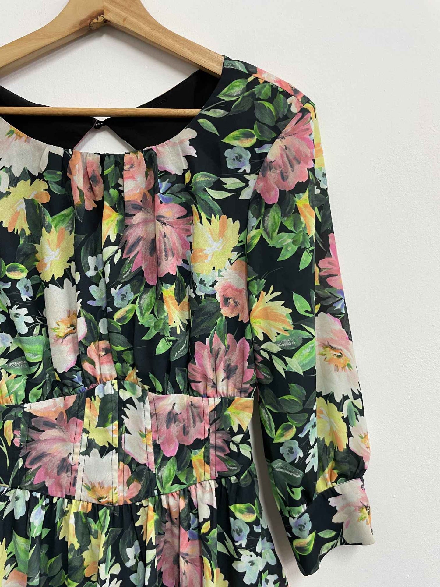 Vestido flores espalda abierta - For Love & Lemons - Talla M