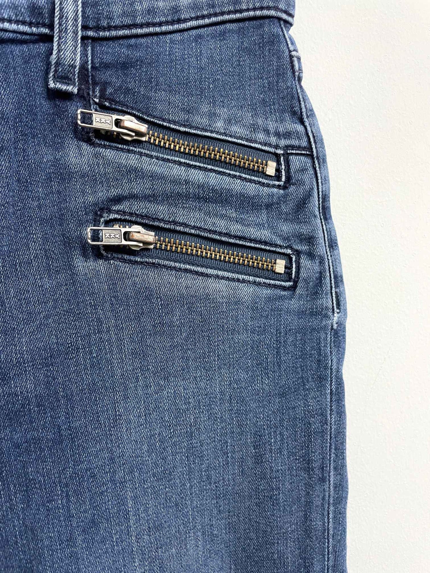 Jeans azul con cierres - Lovers + Friends - Talla M