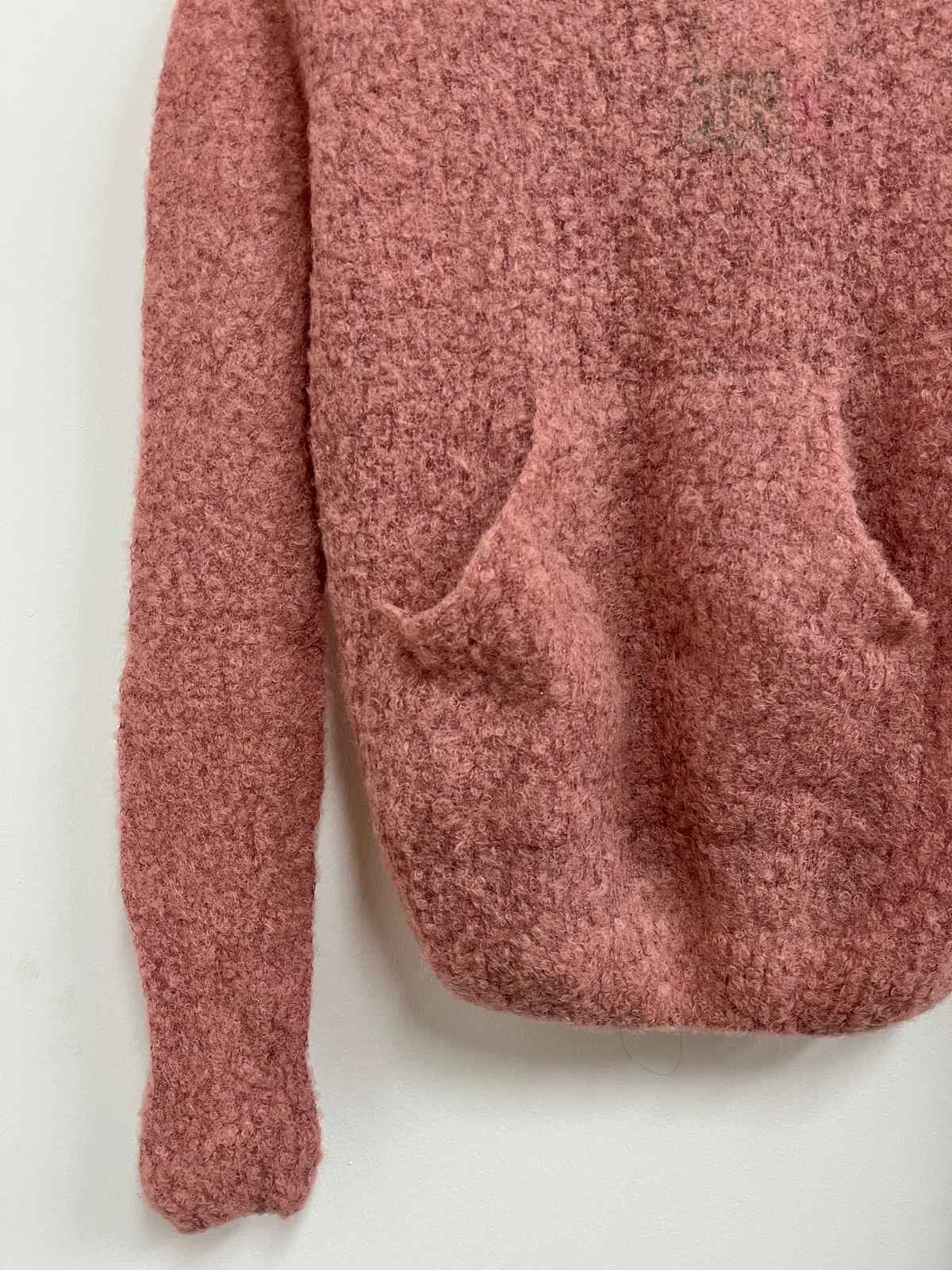 Chompa rosada baby alpaca - Marita Cornejo - Talla S